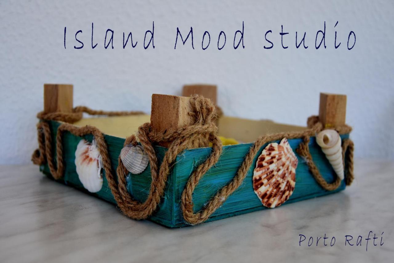 Island Mood Studio Pórto Ráfti Kültér fotó